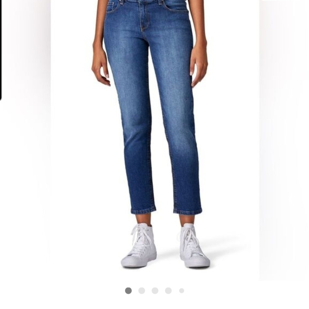 Classic Blue Ankle Jeans